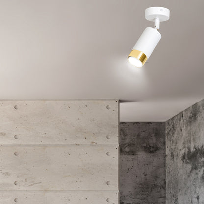 Emibig Hiro 1 White/Gold Chandelier