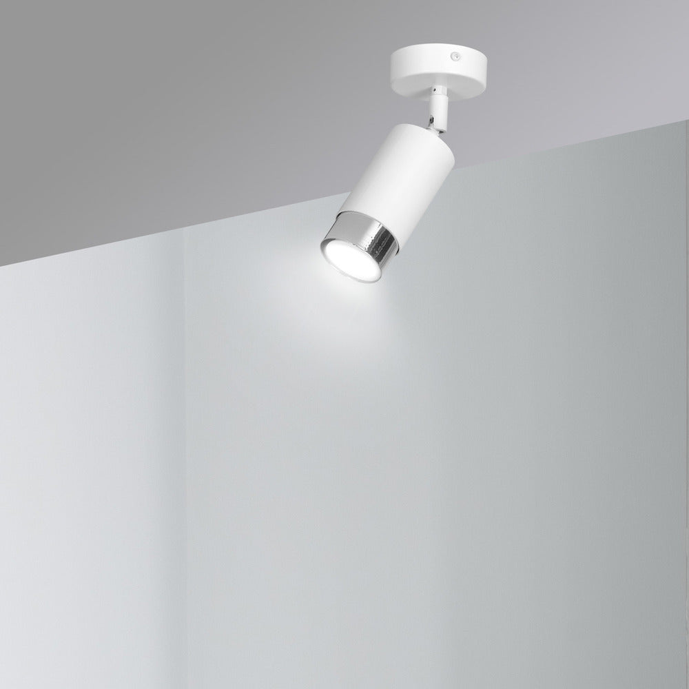 Emibig Hiro 1 White/Chrome Chandelier