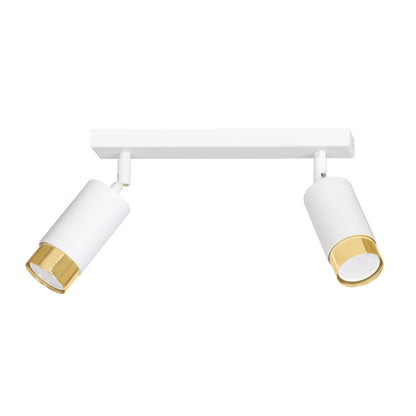 Emibig Hiro 2 White/Gold Chandelier