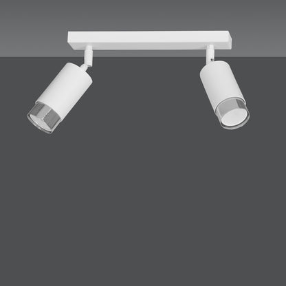 Emibig Hiro 2 White/Chrome Chandelier