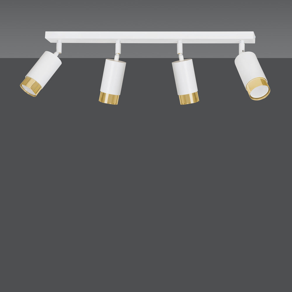 Emibig Hiro 4 White/Gold Pendant