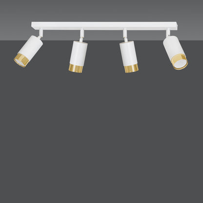 Emibig Hiro 4 White/Gold Pendant