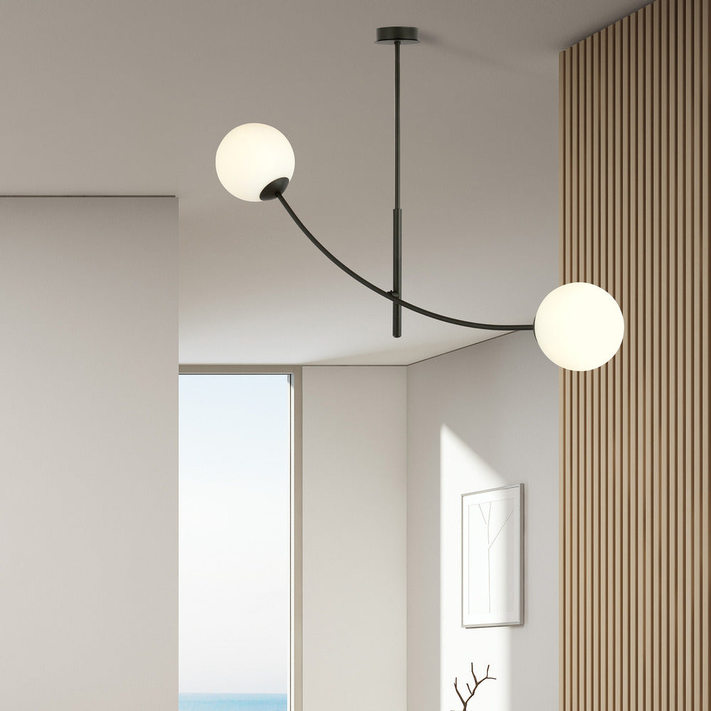 Emibig Hunter 2 Black/White Chandelier