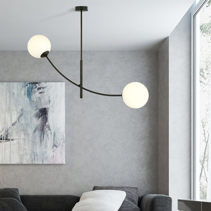 Emibig Hunter 2 Black/White Chandelier