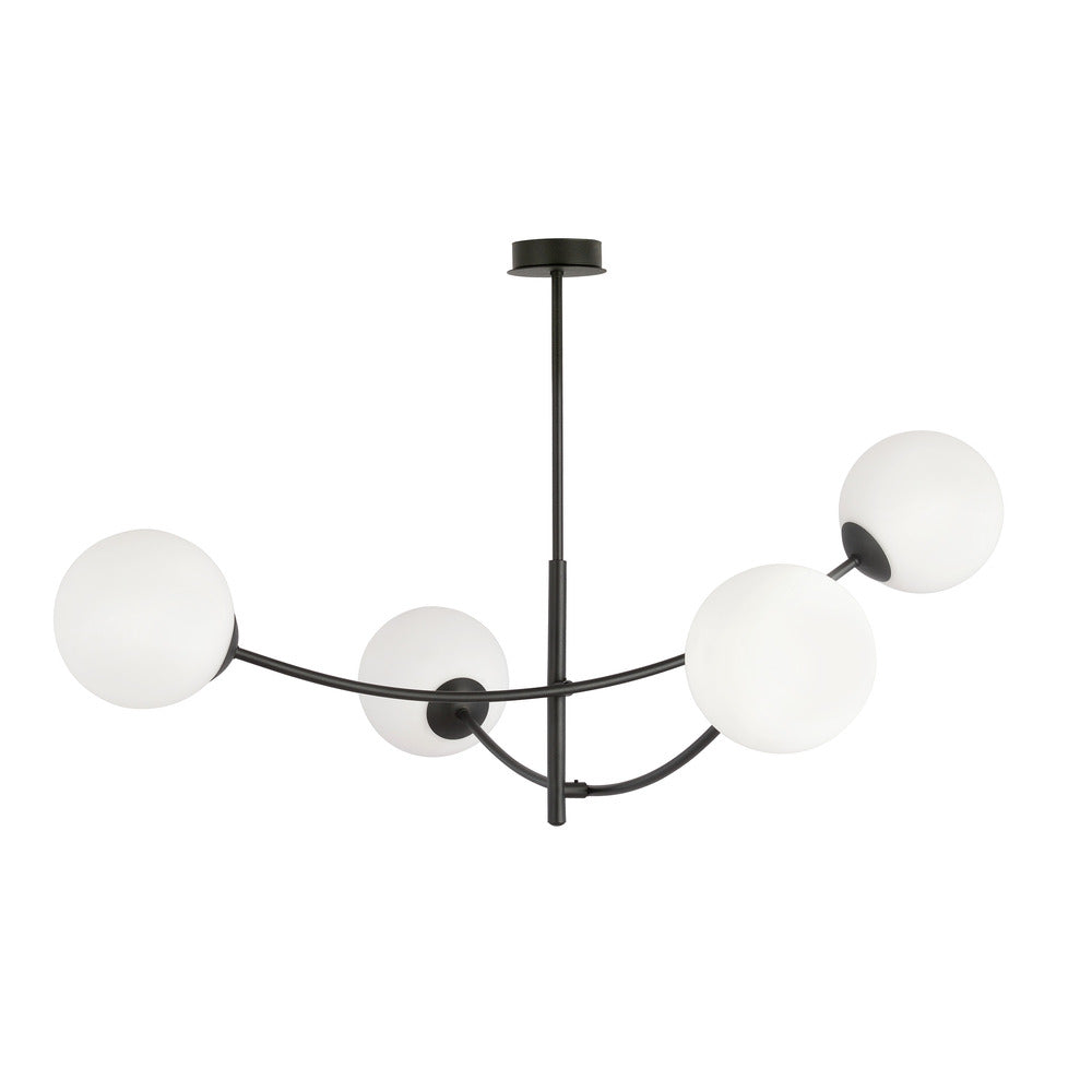 Emibig Hunter 4 Black/White Chandelier