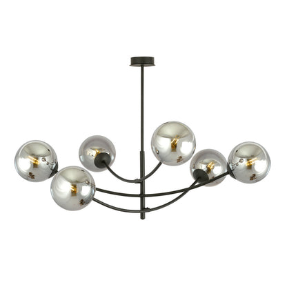 Emibig Hunter 6 Black/Graphite Chandelier