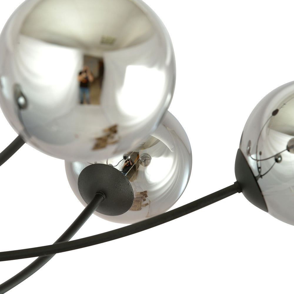 Emibig Hunter 6 Black/Graphite Chandelier