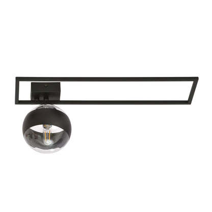 Emibig Imago 1B Black/Transparent Chandelier