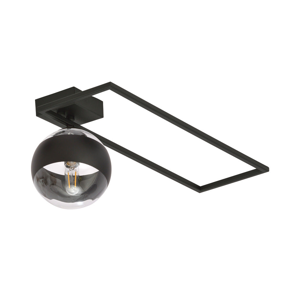 Emibig Imago 1B Black/Transparent Chandelier