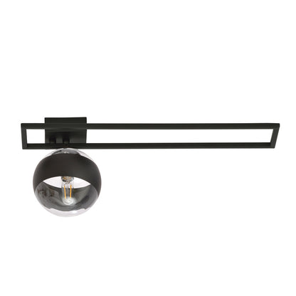 Emibig Imago 1C Black/Transparent Chandelier