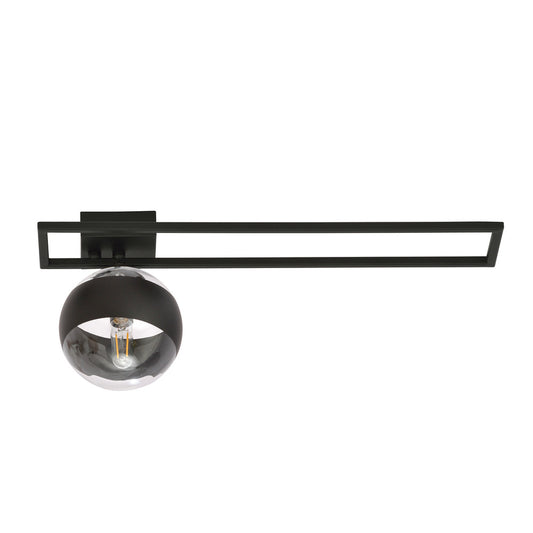 Emibig Imago 1C Black/Transparent Chandelier