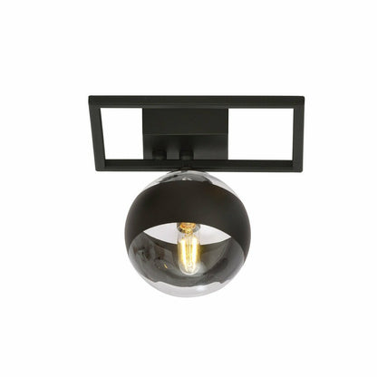 Emibig Imago 1E Black/Transparent Chandelier