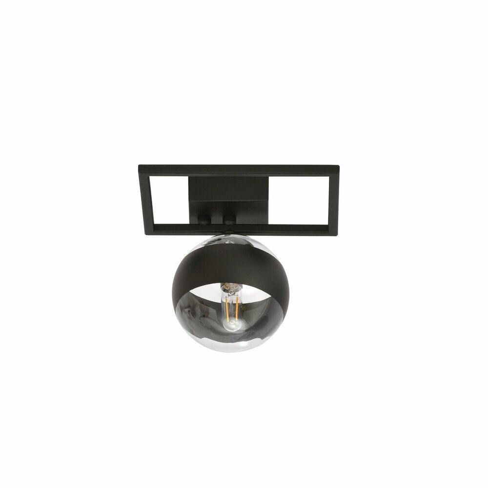 Emibig Imago 1E Black/Transparent Chandelier