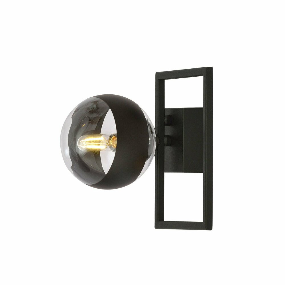 Emibig Imago 1E Black/Transparent Chandelier