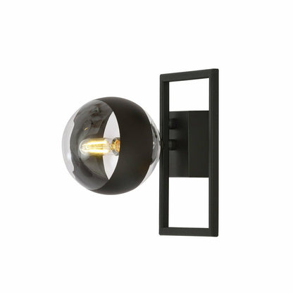 Emibig Imago 1E Black/Transparent Chandelier