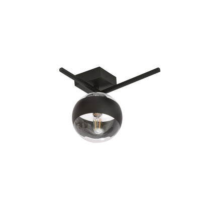 Emibig Imago 1G Black/Transparent Chandelier