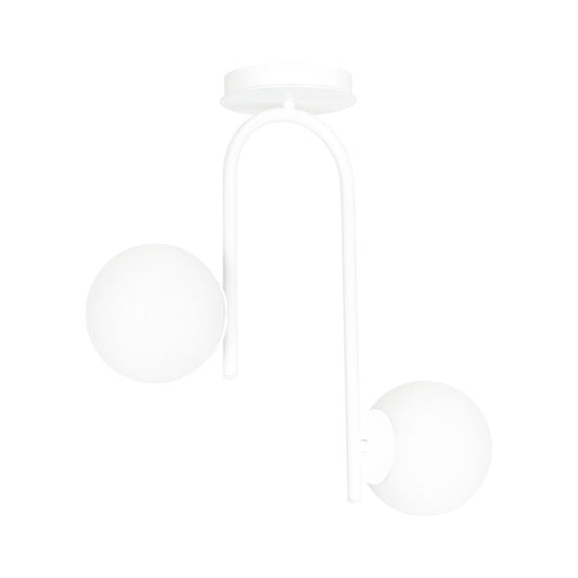 Emibig Kalf 2 White Chandelier