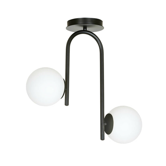Emibig Kalf 2 Black/White Chandelier