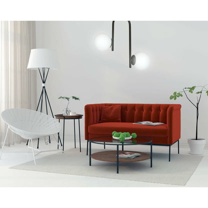 Emibig Kalf 2 Black/White Chandelier