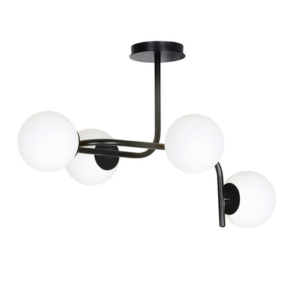 Emibig Kalf 4A Black/White Chandelier