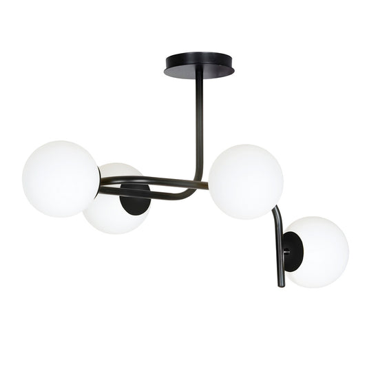 Emibig Kalf 4A Black/White Chandelier