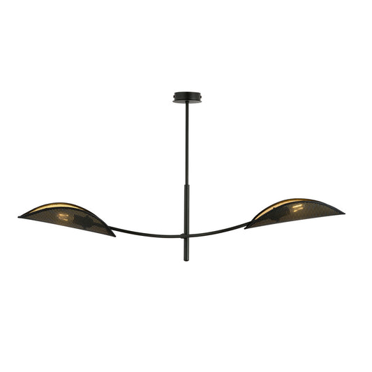 Emibig Lotus 2 Chandelier Black/Gold