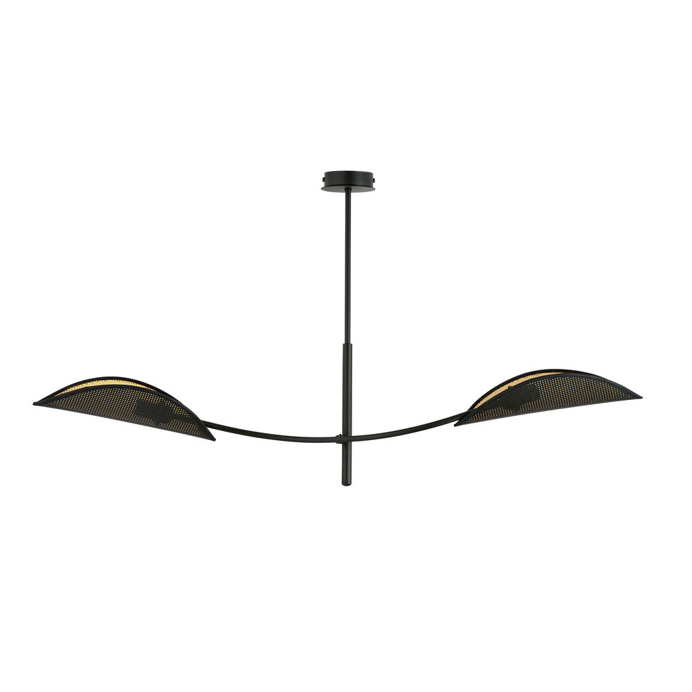 Emibig Lotus 2 Chandelier Black/Gold
