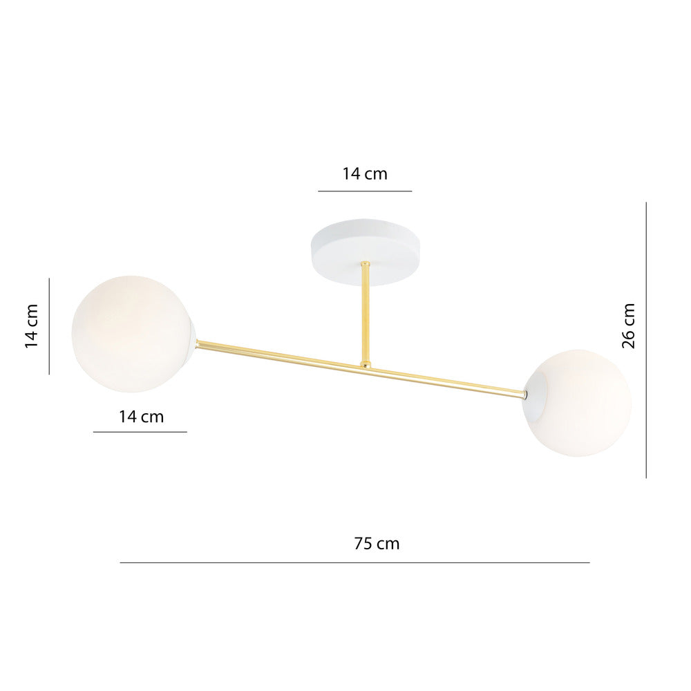 Emibig Magnum 2 White Chandelier