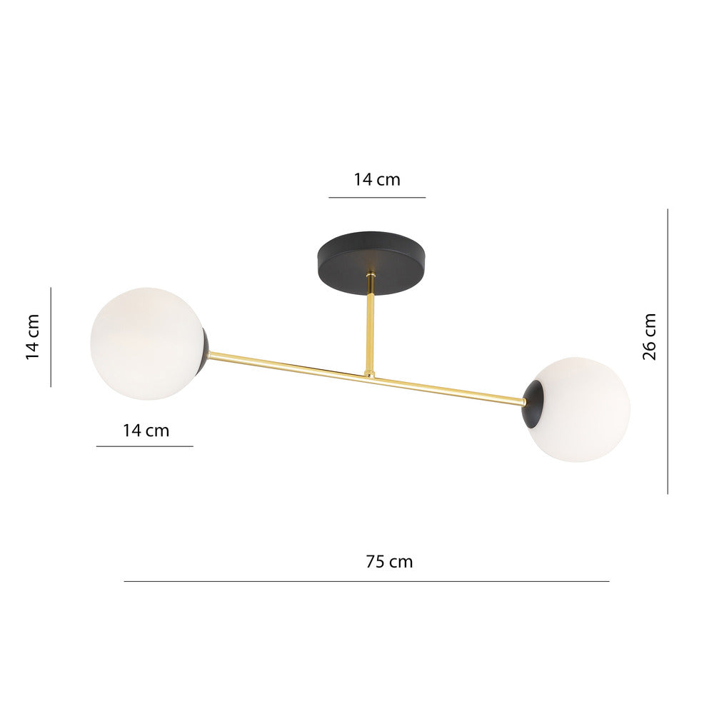 Emibig Magnum 2 Black/White Chandelier