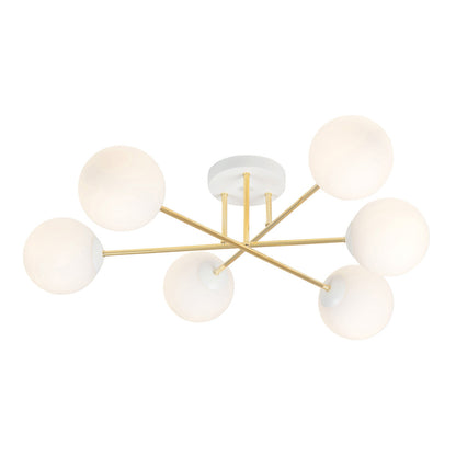 Emibig Magnum 6 White Chandelier