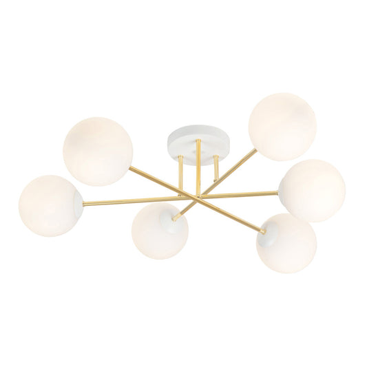 Emibig Magnum 6 White Chandelier