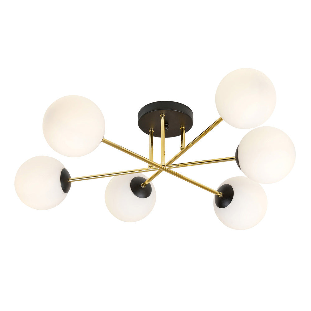 Emibig Magnum 6 Black/White Chandelier