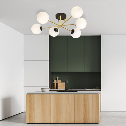 Emibig Magnum 6 Black/White Chandelier