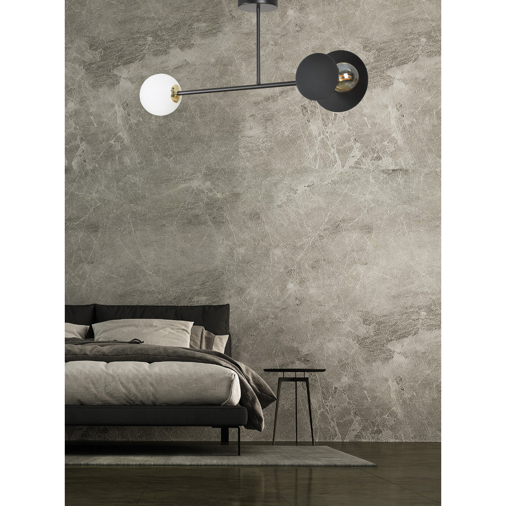 Emibig Minerva 2 Black Chandelier