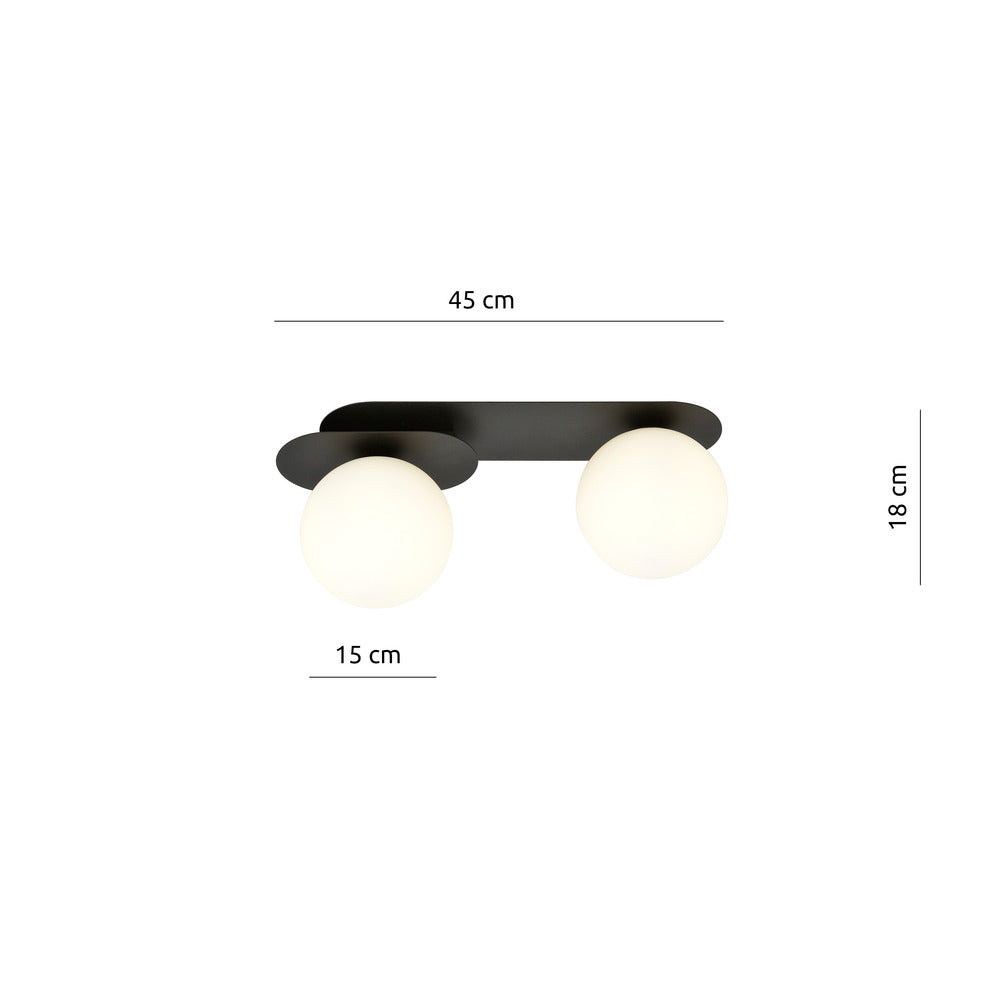 Emibig Plaza 2 Black/White Pendant