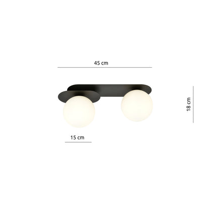 Emibig Plaza 2 Black/White Pendant