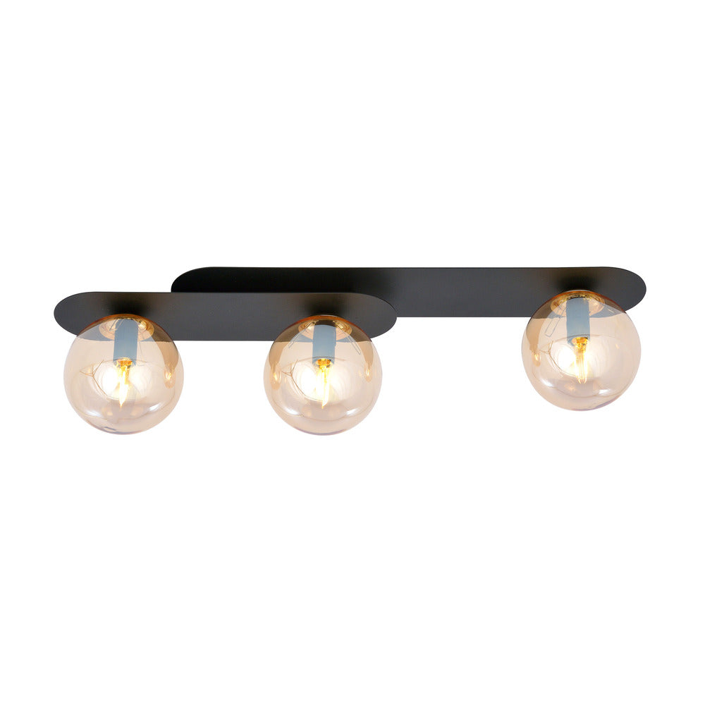 Emibig Plaza 3 Black/Gold Pendant
