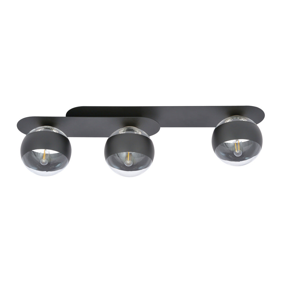 Emibig Plaza 3 Black/Transparent Pendant