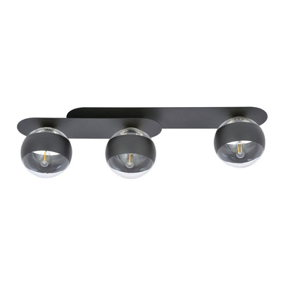 Emibig Plaza 3 Black/Transparent Pendant