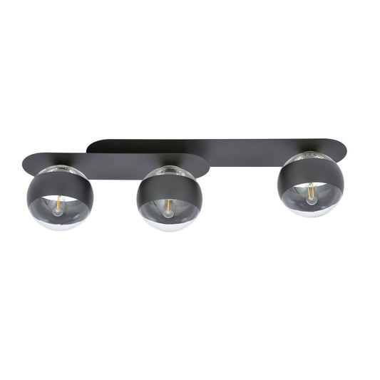 Emibig Plaza 3 Black/Transparent Pendant