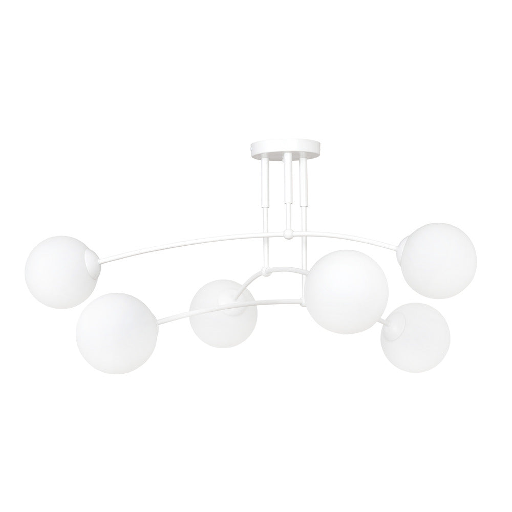 Emibig Pregos 6 White Chandelier
