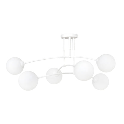 Emibig Pregos 6 White Chandelier