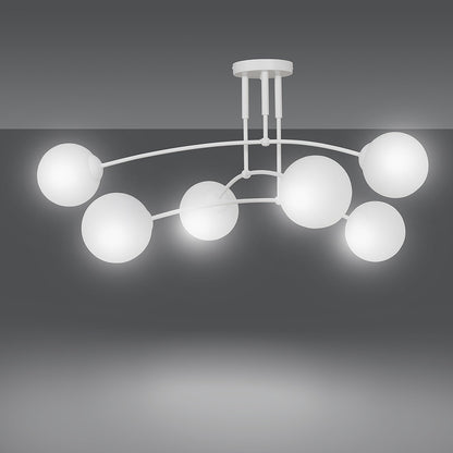 Emibig Pregos 6 White Chandelier