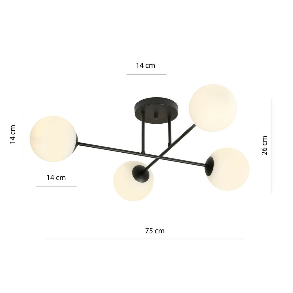 Emibig Roma 4 Black/White Pendant