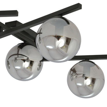 Emibig Smart 5 Black/Graphite Chandelier