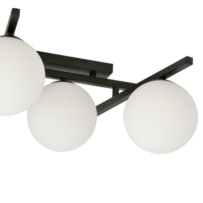 Emibig Smart 5 Black/Opal Chandelier