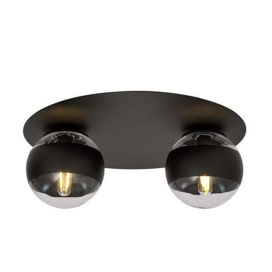 Emibig Solar 2 Chandelier Black/Transparent