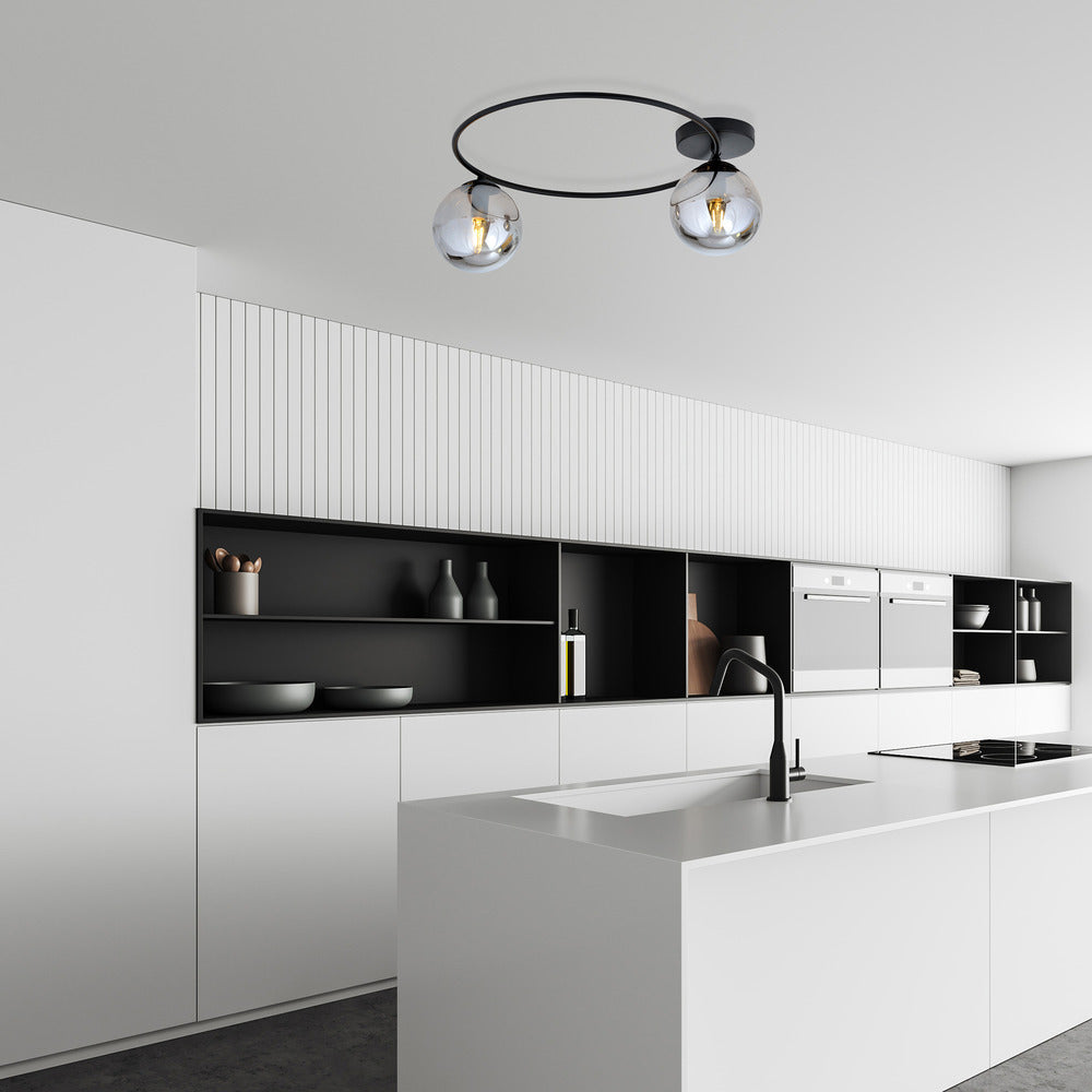 Emibig Sopra 2 Black/Graphite Pendant Light