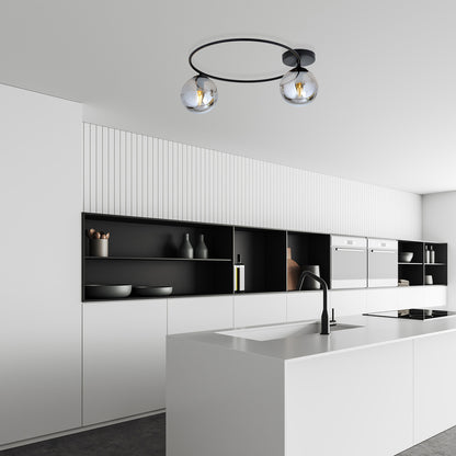 Emibig Sopra 2 Black/Graphite Pendant Light