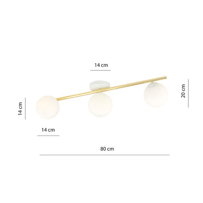 Emibig Splendi 3 White Pendant Light